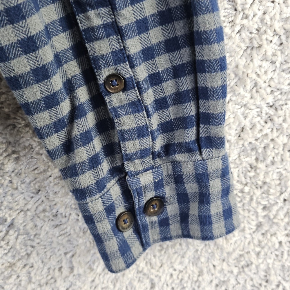 Royal Robbins Check Plaid Shirt Mens Large Long Sleeve Regular Fit 100% Cotton - Picture 7 of 13